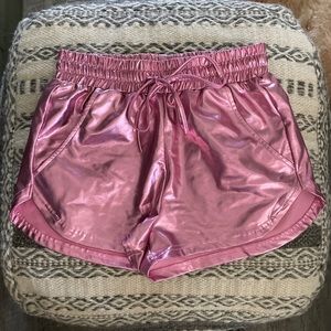 Pink Shiny Boxer Shorts
